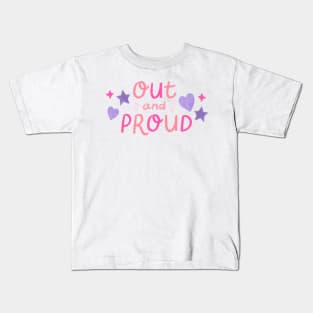 Out and Proud Kids T-Shirt